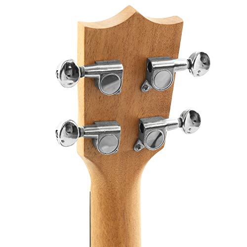 Theodore Ukulélé de concert – Ukulélé en bois zébré avec sac de transport, sangle, 3 médiators en feutre et cordes de… - Les Beatles, Paul McCartney, John Lennon, RIngo Starr, George Harrison Theodore Ukulélé de concert – Ukulélé en bois zébré avec sac de transport, sangle, 3 médiators en feutre et cordes de… – Image 6