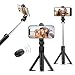 Produktbild Patasen 3 in 1 Bluetooth Selfie-Stock mit abnehmbarem drahtlosem Fernsteuerungsfensterladen Erweiterbarer Stativ-Standplatz 360 Grad Rotation-Telefon-Halter Arbeitet mit iPhone Die meisten Smartphone