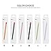 AHASTYLE Duotone Case for Apple Pencil 2nd Generation & Apple Pencil Pro (2024) Ultra Thin Protective Cover Silicone Skin Compatible with Magnetic Charging and Double Tap (Black+Red)