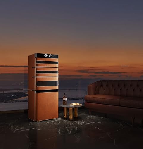 Afidano L5 Electric Climate Control Cabinet Humidor (1200 cigars), Digital LCD Display