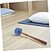 Mobestech Tibetan Singing Bowl Mallet Wooden Felted Striker Stick for Meditation Yoga Sound Healing Percussion Accessory Ergonomic Grip Copper-enhanced Acoustics