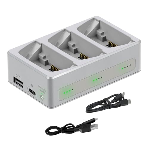 Triple charge de batterie haut de gamme avec surveillance intelligente de pointe