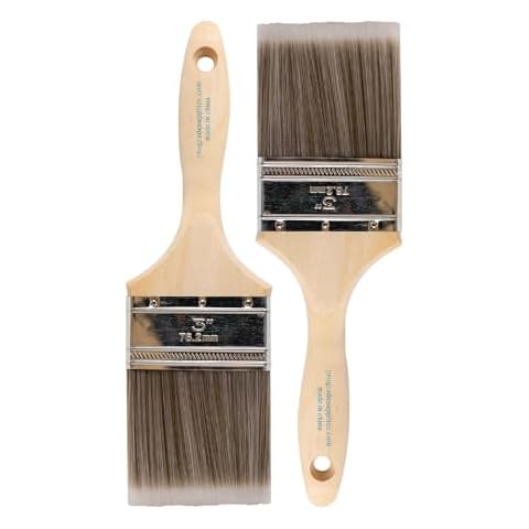 Pro Grade - 2Ea 3" Flat Brushes Cover