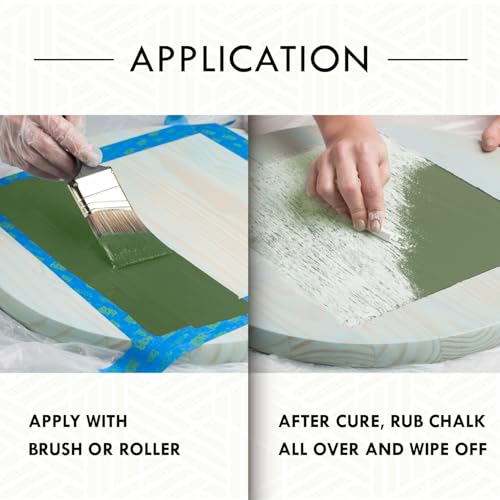 Rust-Oleum 206438 Chalkboard Brush-On Paint, 30 oz, Green by Rust-Oleum - Image 8