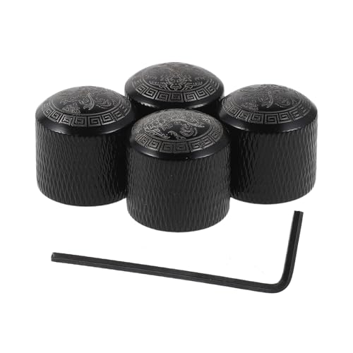 NUOLUX �G���L�M�^�[�p���^���{�����[���m�u �u���b�N������� �M�^�[�ƃx�[�X�p�g�[���R���g���[���m�u �����`�t�� ���C�u���t �z�[���X�^�W�I���� 4�Z�b�g