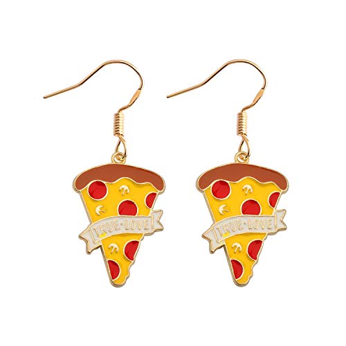 Buy SEIRAA Pizza Earrings Pizza Lover Gift Mini Food Jewelry Friendship