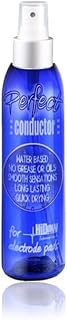 HiDow Conductive Adhesive Spray for TENS EMS Unit Pads Extend Life of Your Electrode Pads Gel Oil Free ion Based Formula Skin Prep (3.4 OZ)