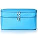 Produktbild unknow Sky Blue Travel Makeup Organizer Kosmetiktasche Double Layer wasserdichte BH Organizer Tasche Trunk Makeup Case Frauen Toilettenartikel
