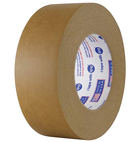 Image of IPG 539 Medium Grade Flatback Tape, 24mm x 54.8M, Brown, (36-Pack)