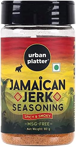 Urban Platter Jamaican Jerk Seasoning Shaker Jar, 80g
