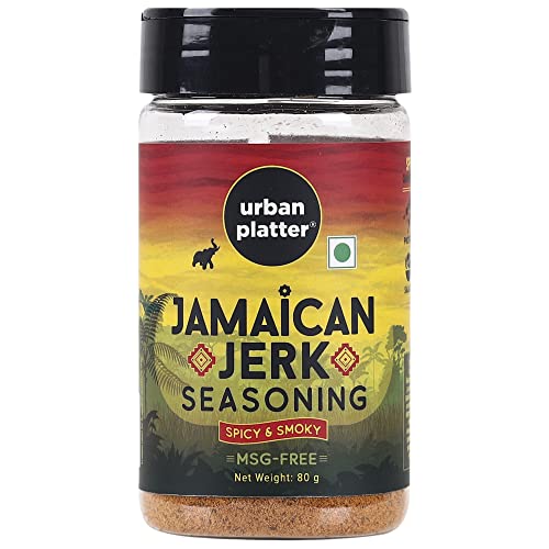 Urban Platter Jamaican Jerk Seasoning, 80g (Bold and Spicy Caribbean Blend | Perfect for Marinades, Grilling and Roasting)