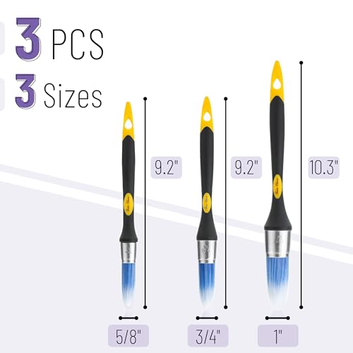 Bates Trim Brush 3-Piece Set