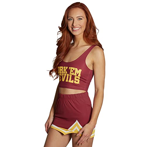 Image of Lojobands Women's College Gameday Outfit Tank Top Tailgate Crop Top One Size Fits Most