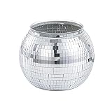 Disco Ice Bucket, Ice Cold Drinks for Home Bar Accessories, Silver Ice Storage Bucket for Wine Cockt