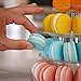 Macarons Variety - French Cookies - Baked Upon Order Macaroons with Recipe from France - Fresh Macarons Handcrafted by French Chefs - Gluten-free (4 Tier Tower with 36 Macarons (All Included))