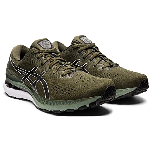 Asics Men's Gel-Kayano 28 Running Shoes, 10.5, Olive Canvas/Black #TOP2