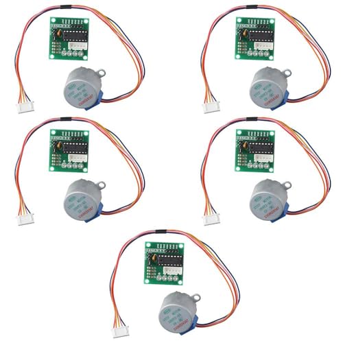 Moteur pas à pas 28BYJ-48 avec carte ULN2003 5V pour robotique DIY
