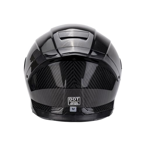 Carbon Fiber Spoiler Helmet