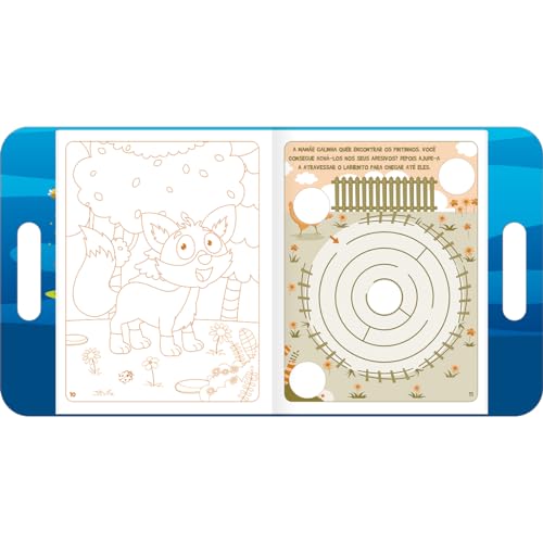 Tilibra - Cartilha de Atividades Maleta Animais Académie 8 Folhas