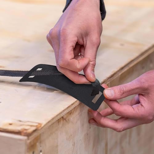 6 Stück Gummi Kantenschutz für Zurrgurte bis 54mm Breite, 290 x 100 x 3mm, Ladungssicherung Setzurrgurte, Kantenschoner Spanngurte