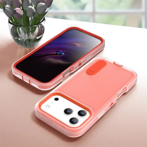 HJZSZX For iPhone 16 Pro�p ���ϋv�A�[�}�[�X�^���h�t���X�}�z�P�[�X �ϏՌ��L�b�N�X�^���h�J�o�[�iFor iPhone 16 Pro�p/�N���A�j