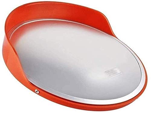 Miroir de trafic convexe extérieur routier avec protection solaire et étanche
