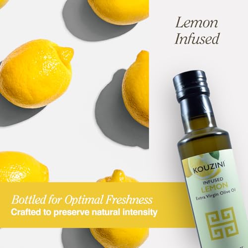 Aceite de oliva extra virgen infusionado con limón Kouzini miniatura 6