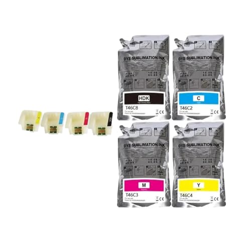 Sublimation T46C8 Noir Haute Densité pour des impressions sur tissu éclatantes