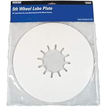 REESE Towpower 83002 Fifth Wheel Lube Plate, 10 Inch Round, 3/16 Inch Thick, Eliminates Need for Grease