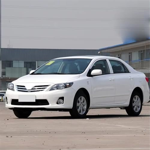 Adhesivo exterior de pilares para Toyota Corolla 2007 a 2013, moldura de ventana fibra carbono 6