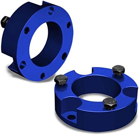 3" Front Blue Strut Top Mount Leveling Lift Kit Spacer works with 95-02 Toyota 4Runner/95-04 Toyota Tacoma