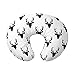 Nursing Pillow Cover slipcover Minky boy Girl - Woodland Nursery Decor for Baby Boys and Girls by JLIKA (Black White Deer Antlers)