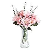 Grand vase en verre pour fleurs: ce vase haut minimaliste de 19 cm est orné de rainures qui créent des lignes douces et délicates. Lorsque la lumière traverse le verre, elle crée des motifs captivants d'ombres et de lumières. Ce vase verre élégant s'intègre parfaitement dans les intérieurs rétro, modernes, bohèmes ou rustiques. Placez-le où vous le souhaitez pour ajouter instantanément une touche artistique à votre espace.