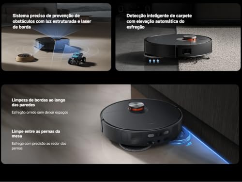 Aspirador Robo X20 Max Vacuum Xiaomi 220v 2025 Mi Robot e limpa-chão com sistema inteligente