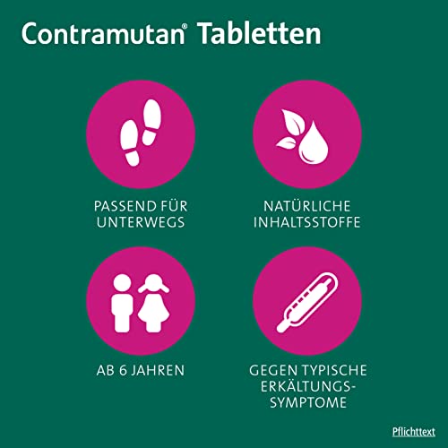 Contramutan Tabletten zur Linderung von Erkältungsbeschwerden