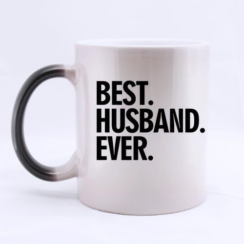 Special Custom Best Husband Ever Morphing Ceramic Mug -Two Sides