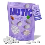 Nutic White Jordan Almonds - 1LB, Premium Thin Shell, Elegant Italian Confetti Candy for Weddings, Holidays, and Birthdays, Freshly Made in the USA - (Pack of 1)