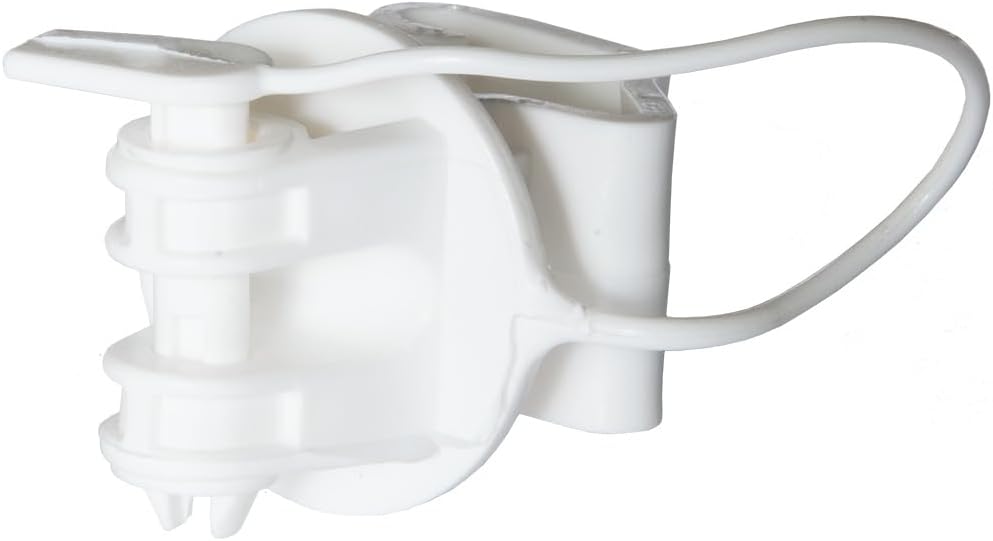 Premier 1 White Combo T Post Electric Fence Insulators | Package of 25