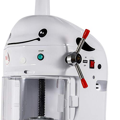Commercial Electric Ice Shaver Snow Cone Maker Machine Premium Shaved Ice Machine for Milk Tea Shop, Coffee Shop, Home - Thumbnail 3