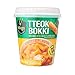 BOX OF LIFE BIBIGO Tteokbokki Cup Rice Cake with Cheese Flavored Sauce (Cheese Flavor, Pack of 2)
