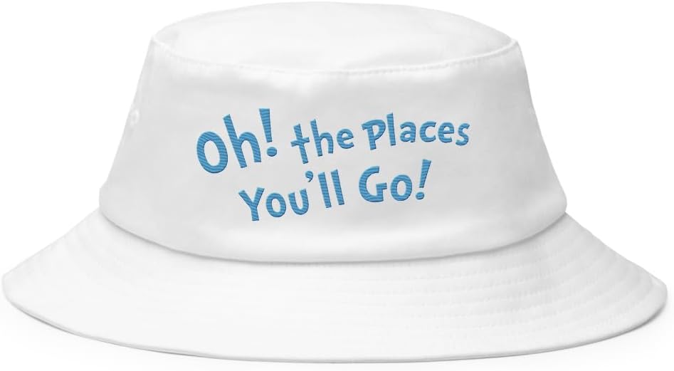 Oh The Places You'll Go Bucket Hat - Officially Licensed