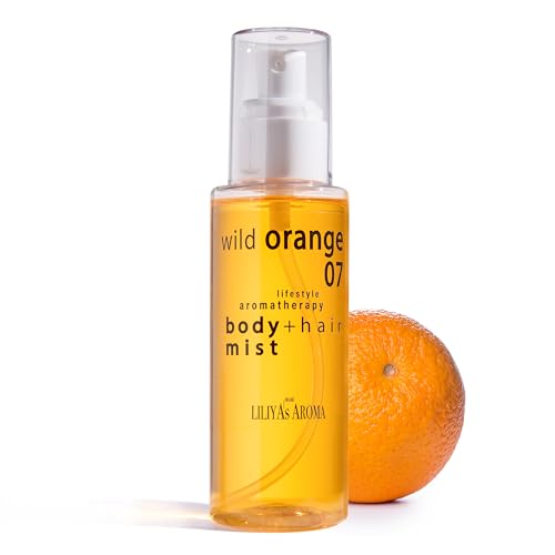 Liliya'S Aroma Aromatherapy Wild Orange 07, Natural Perfume Mist For Body & Hair, Botanical Perfume Made Of Orange & Neroli Essential Oils cover