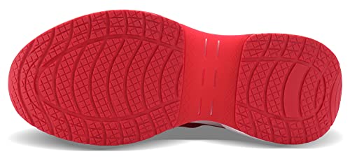 Wonesion Womens Breathe Mesh Tennis Walking Shoe Athletic Comfortable Running Casual Sneakers C Red #TOP6