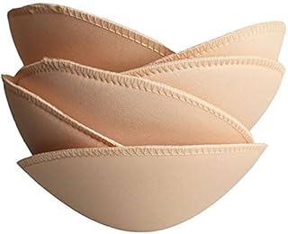 ZOOBE ENTERPRISE Bra Pads Inserts Women's Sports Cups Bra Replacement Insert For Bikini swimsuit