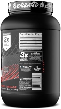 EFX Sports I Karbolyn Fuel, Complex Carbohydrate, Post Workout & Pre Workout Powder, Clinically Tested, Intense Energy Fruit Punch, 4.4-Pound — view 8