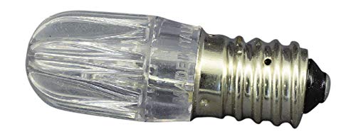 Lampada per cimitero led votiva 0,48W 24V E14 - illuminazione a led - kit 2 pezzi