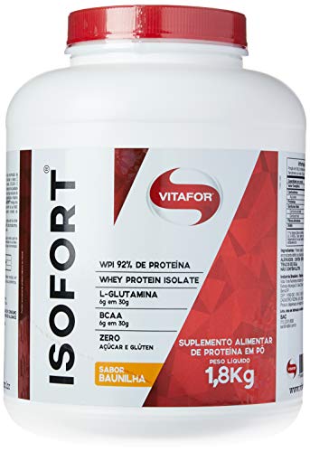 Isofort Baunilha, Vitafor, 1800g