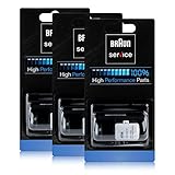 3x Braun Appliance Oil für Schereinheiten / Klingen wie Langhaar Bart- und Haarschneider