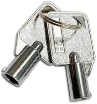 COMPUMATIC Set of 2 Replacement Key for uPunch CR1000, Acroprint ATR120r and M150MC4, Allied Time AT-3000R Time Clock Models, Acroprint 45-0180-000