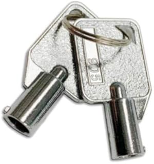 COMPUMATIC (Set of 2) Replacement Key for uPunch CR1000, Acroprint ATR120r, and Allied Time AT-3000R Time Clock Models, Acroprint 45-0180-000